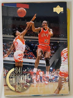 Jordan, Michael 1995 Upper Deck rookie years #137  BULLS