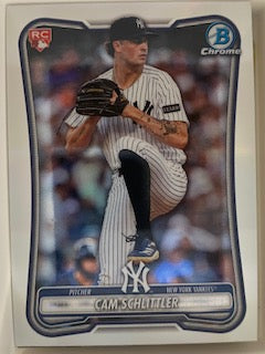 Schlittler, Cam  2026 Bowman Chrome red logo redemption  #53  ROOKIE YANKEES