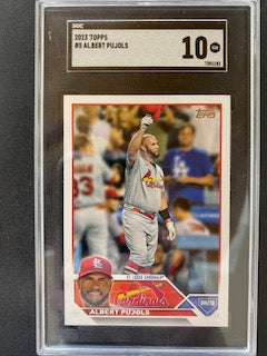 Pujols, Albert 2023 Topps SGC 10  #5  CARDINALS ANGELS DODGERS