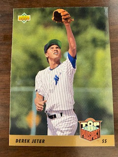 Jeter, Derek 1993 Upper Deck #449  ROOKIE YANKEES
