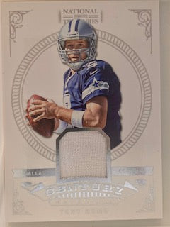 Romo, Tony 2012 Panini National Treasures patch 28/99  #6  COWBOYS