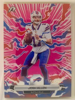 Allen, Josh 2026 Topps Resurgence magenta 158/299 #10  BILLS