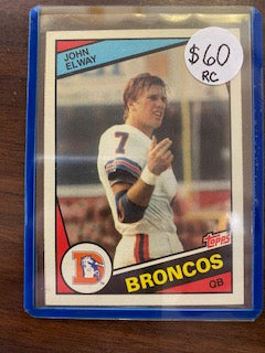 Elway, John 1984 Topps #63  ROOKIE BRONCOS