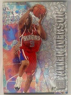 Iverson, Allen  1996 Fleer Metal  #201  ROOKIE SIXERS