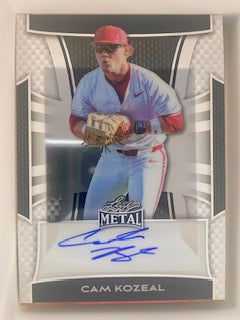 Kozeal, Cam  2024  Leaf autograph  38/49  ROOKIE RAZORBACKS