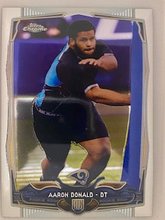 Donald, Aaron 2014 Topps Chrome 175  ROOKIE RAMS