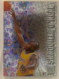 O'Neal, Shaquille 1996 Fleer Metal #183 LAKERS HEAT