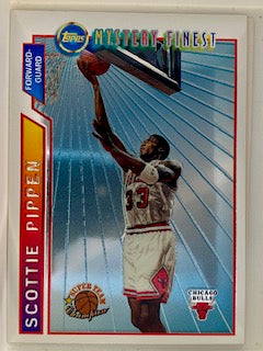 Pippen, Scottie 1996 Topps Finest Mystery  #m1  BULLS