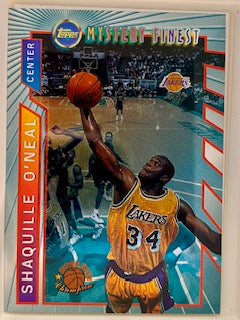 O'Neal, Shaquille 1996 Topps Finest Mystery  #m12  LAKERS HEAT MAGIC