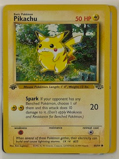 Pikachu 1st Edition Jungle 60/64