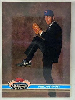 Ryan, Nolan 1991 Stadium tuxedo 200  RANGERS ASTROS METS ANGELS