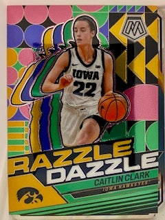 Clark, Caitlin  2024 Panini Mosaic Razzle Dazzle  #rd1  FEVER