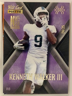 Walker, Kenneth 2022 Wild Card the National 2022  24/25  mxpn-17  ROOKIE CHIEFS SEAHAWKS