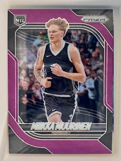 Muurinen, Mikka 2025 Prizm NIL purple #68  ROOKIE RAZORBACKS