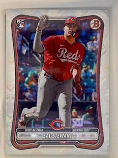 Stewart, Sal 2026 Bowman logofractor #6  ROOKIE REDS