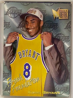 Bryant, Kobe 1996 Fleer Metal fresh foundation #137  ROOKIE LAKERS