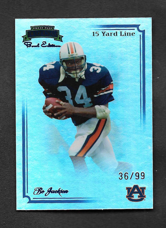 Jackson, Bo 2008 Press Pass Legend blue 36/99 #47