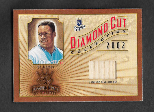 Jackson, Bo 2002 Donruss Diamond Cut bat 27/500 #dc88