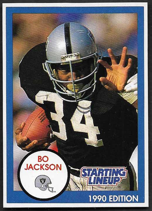Jackson, Bo 1990 Starting Lineup blue RAIDERS ROYALS