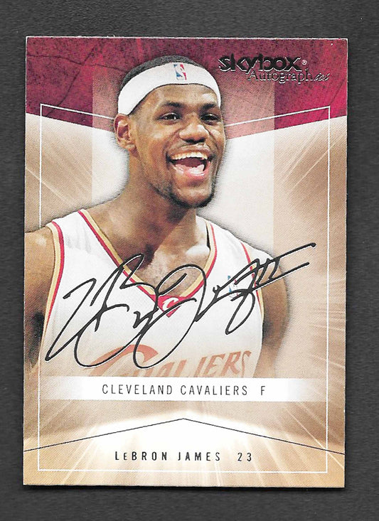 James, Lebron 2004 Skybox autographics #5
