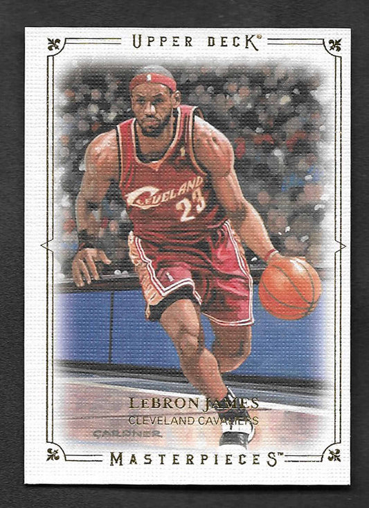 James, Lebron 2009 UD masterpieces #malj