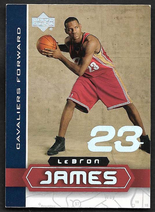 James, Lebron 2003 Upper Deck LBJ3  ROOKIE CAVALIERS LAKERS HEAT