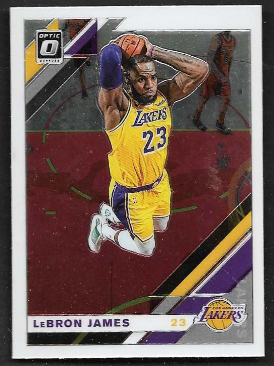 James, Lebron 2019 Donruss Optic #60  LAKERS CAVALIERS HEAT