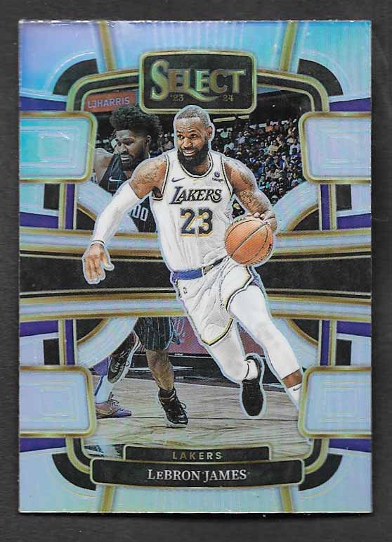 James, Lebron 2023 Select silver #66  LAKERS CAVALIERS HEAT