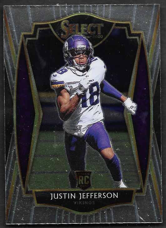 Jefferson, Justin 2020 Select premier #161  ROOKIE VIKINGS