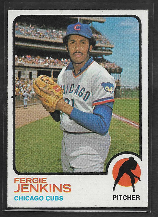 Jenkins, Ferguson "Fergie" 1973 Topps 180  CUBS RANGERS