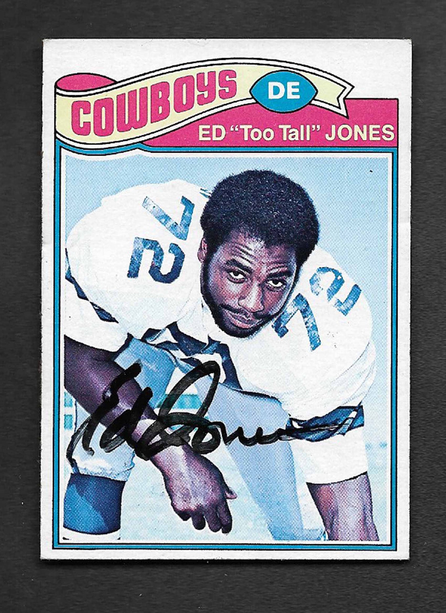 (Too Tall) 1977 Topps autograph TTM #314
