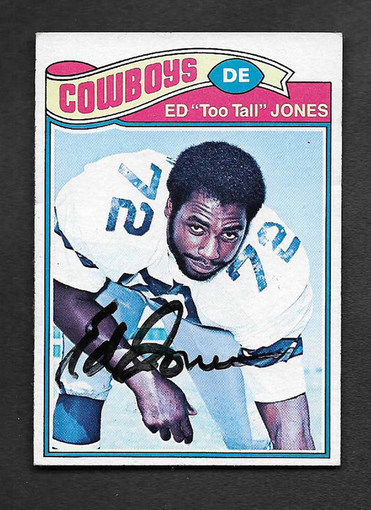 (Too Tall) 1977 Topps autograph TTM #314