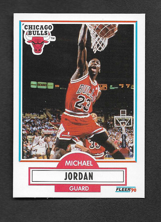 Jordan, Michael 1990 Fleer #26