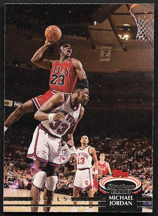 Jordan, Michael 1992 Stadium Club #1  BULLS