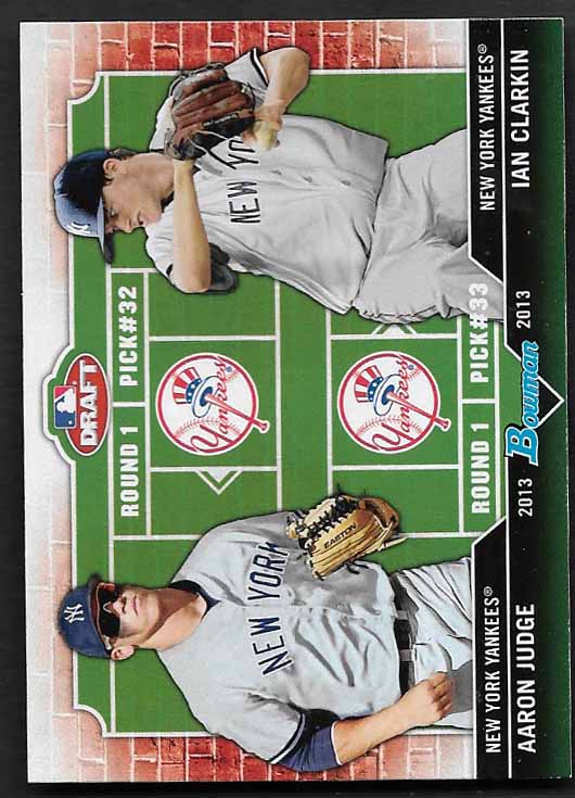 Judge, Aaron 2013 Bowman draft picks Clarkin #ddjc  ROOKIE YANKEES