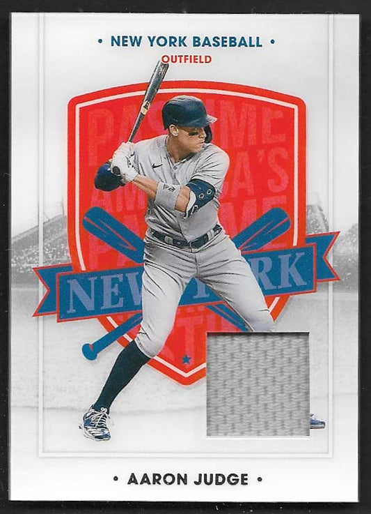 Judge, Aaron 2021 Panini Chronicles Pastime jersey #3  YANKEES