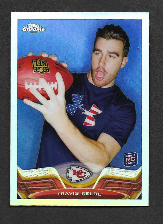 Kelce, Travis 2013 Topps Chrome refractor #118