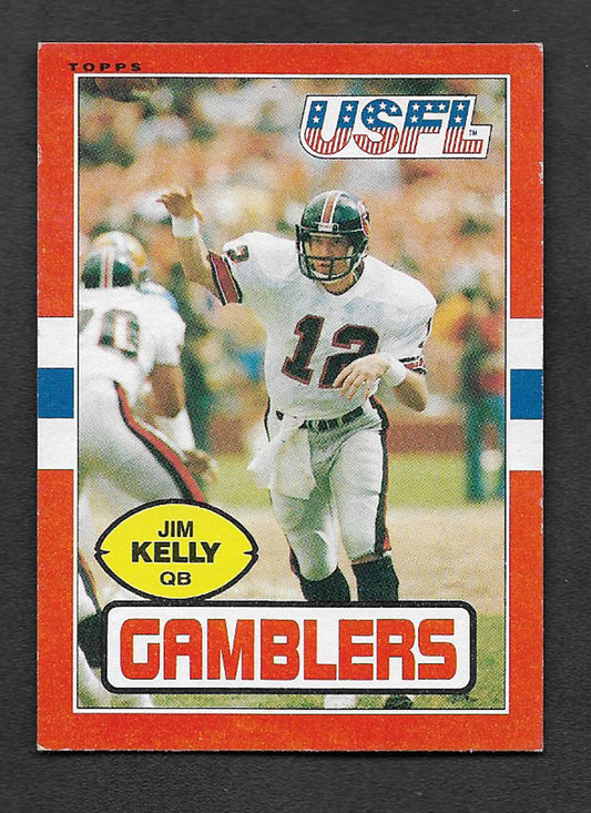 Kelly, Jim 1985 Topps HOF USFL #45
