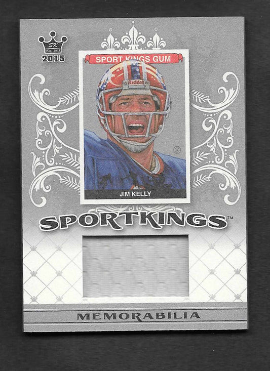 Kelly, Jim 2015 Sportkings HOF memorabilia #sjjk1