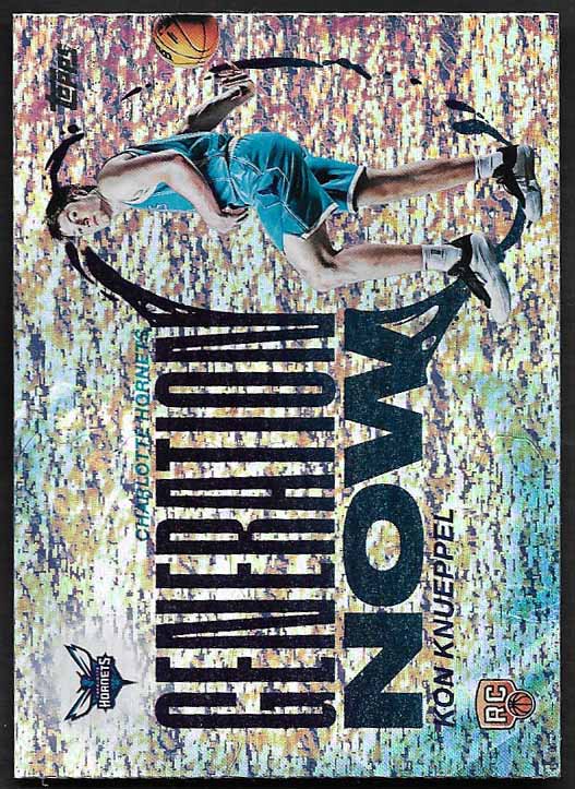 Knueppel, Kon 2025 Topps Generation Now foil #gn4  ROOKIE HORNETS