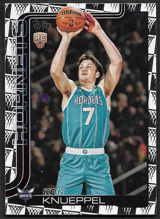 Knueppel, Kon 2025 Topps season tip off #204  ROOKIE HORNETS