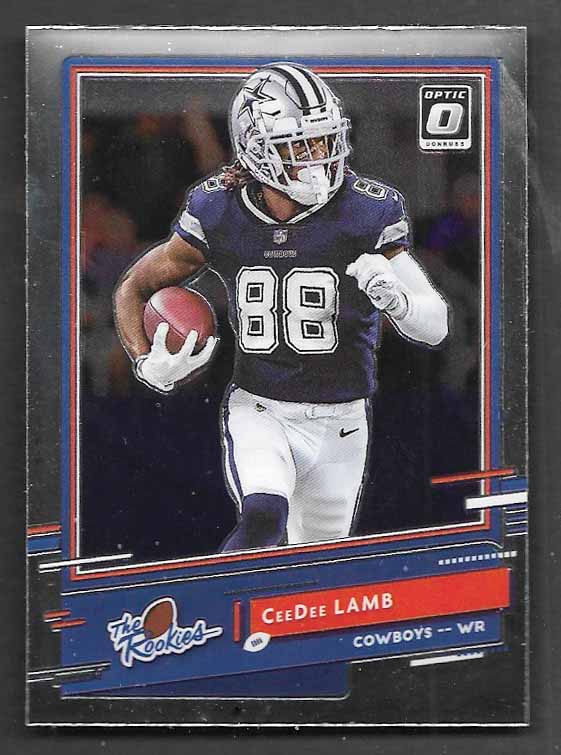 Lamb, CeeDee 2022 Optic the rookies #trcl  ROOKIE COWBOYS SOONERS