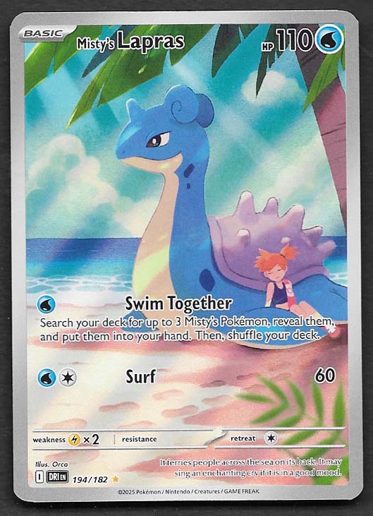 Misty's Lapras Destined Rivals 194/182