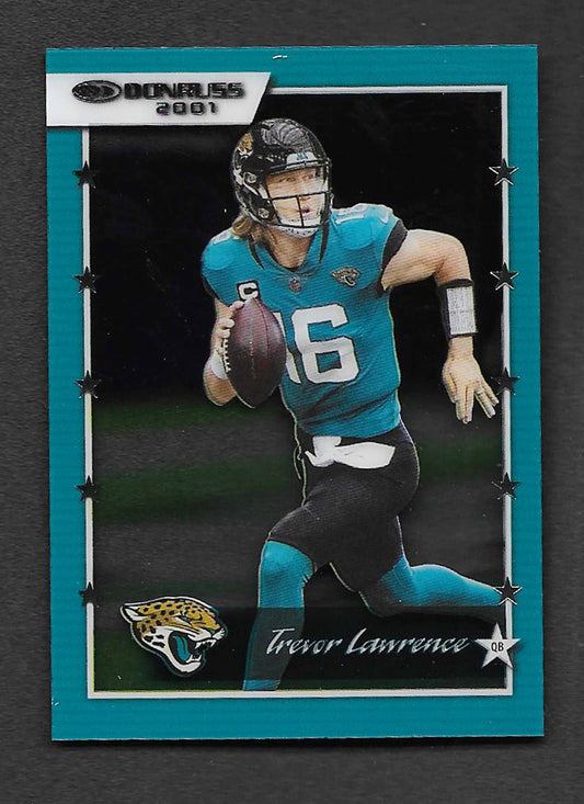 Lawrence, Trevor 2021 Donruss claarly donruss retro 2001 #1.16