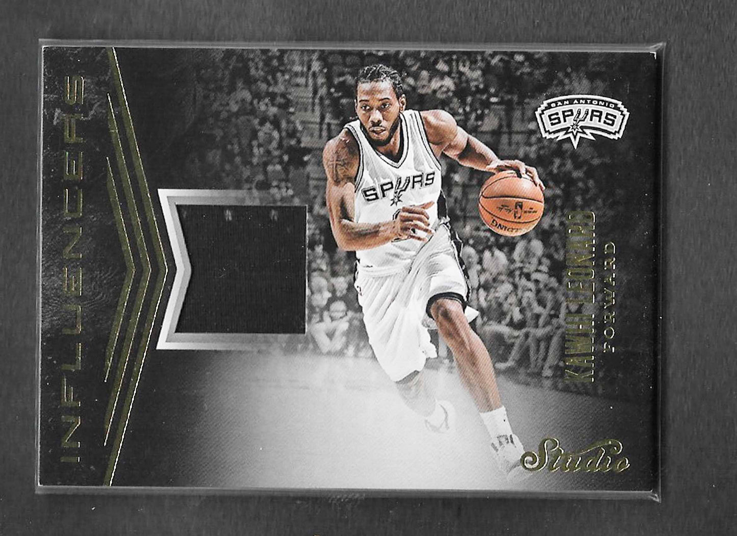 Leonard, Kawhi 2016 Panini Studio influencers jersey #19