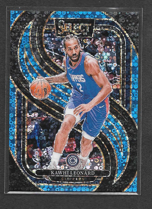 Leonard, Kawhi 2024 Select Premier light blue disco 53/99 #105