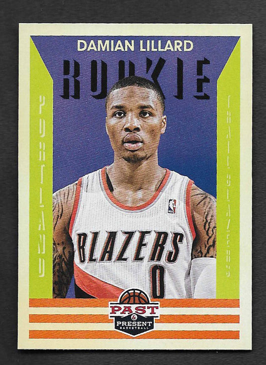 Lillard, Damian 2012 Panini past present #249
