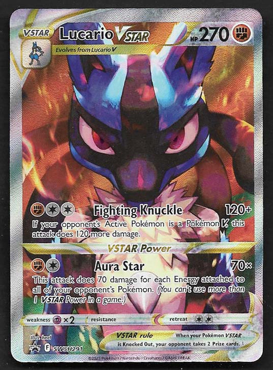 Lucario vstar  swsh291