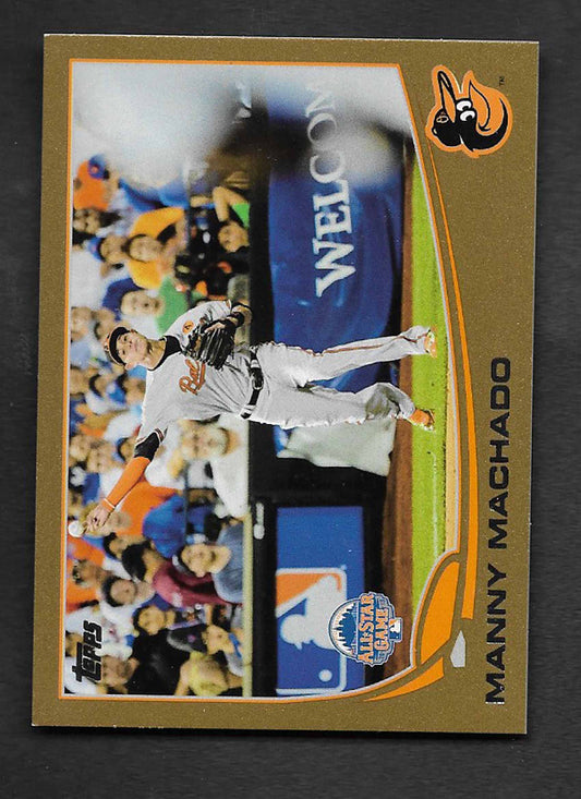 Machado, Manny 2013 Topps Gold 648/2013 #us216  ORIOLES PADRES  ROOKIE