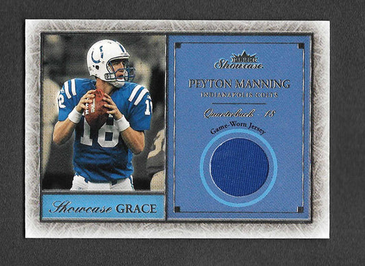 Manning, Peyton 2004 Fleer HOF Showcase Grace Jersey #sgpm